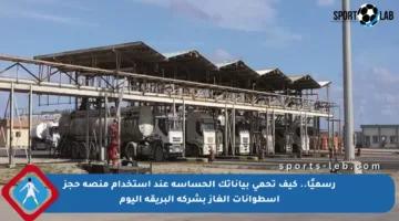 رسميًا.. كيف تحمي بياناتك الحساسة عند استخدام منصة حجز أسطوانات الغاز بشركة البريقة اليوم